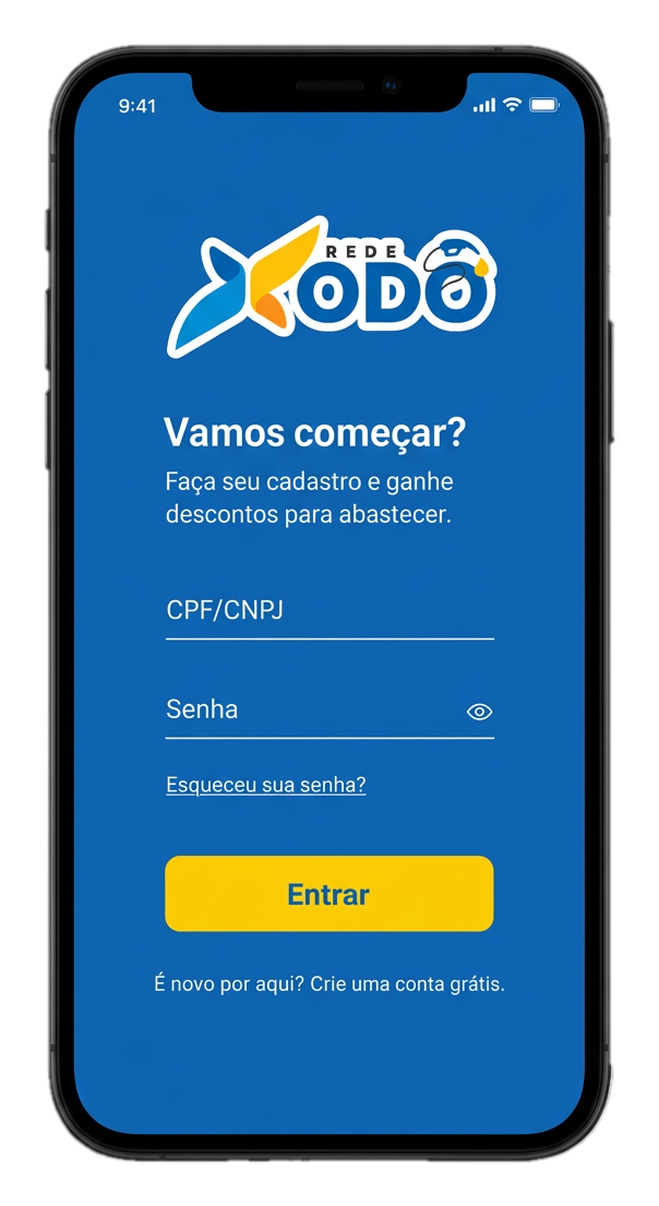 App de fidelidade Postos Xodó